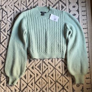 Forever 21 cropped sweater